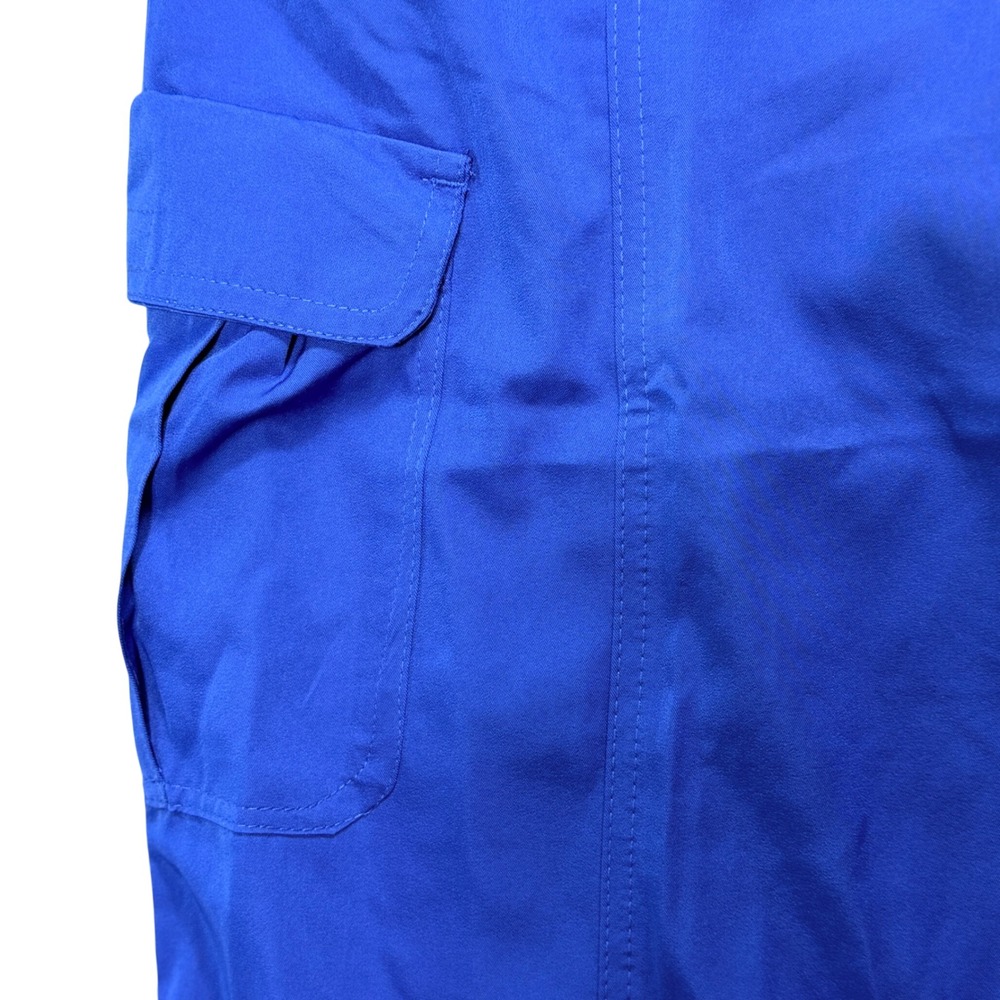 Medichic Royal Blue Scrub Skirt Cargo Pockets Drawstring Waist Style 1502 Large